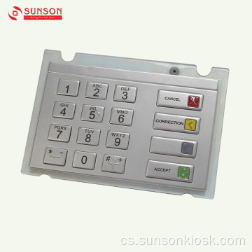 PCI3.0 Encrypted pinpad for Unmanned Payment Terminals Kiosk